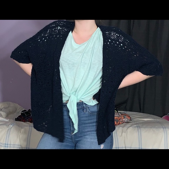 Aeropostale Sweaters - Crochet Cardigan